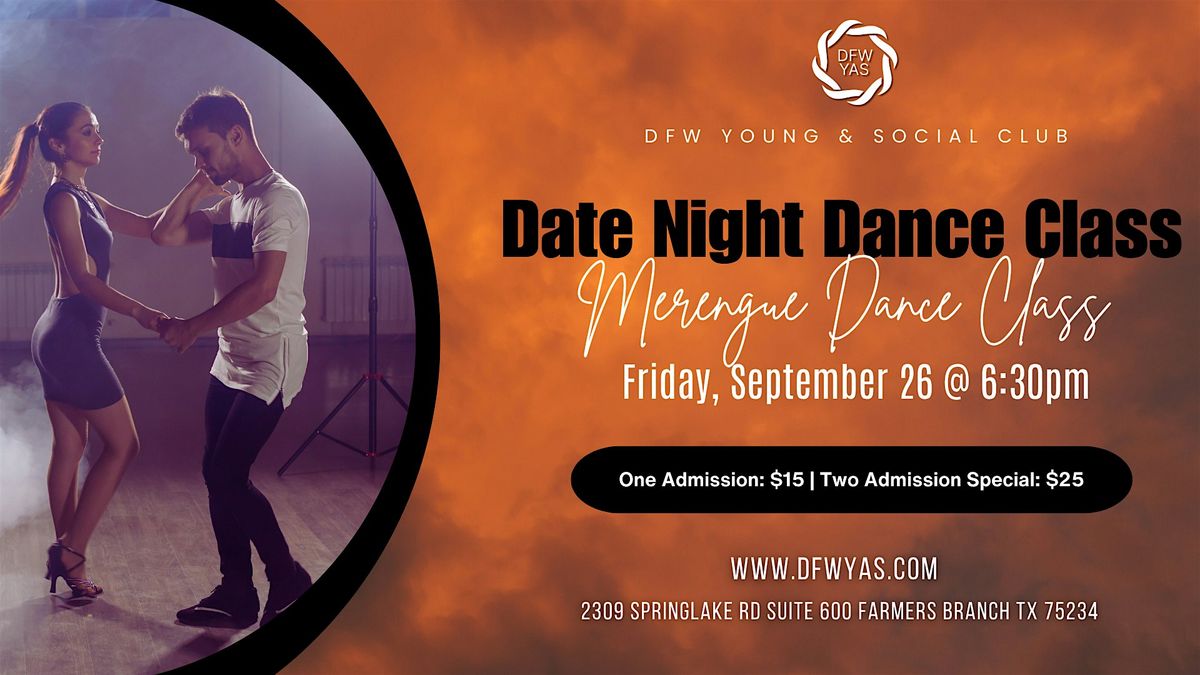 Merengue: Friday Date Night Dance Class