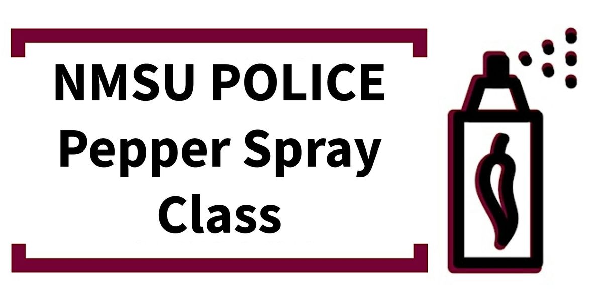 NMSU Police Pepper Spray Class