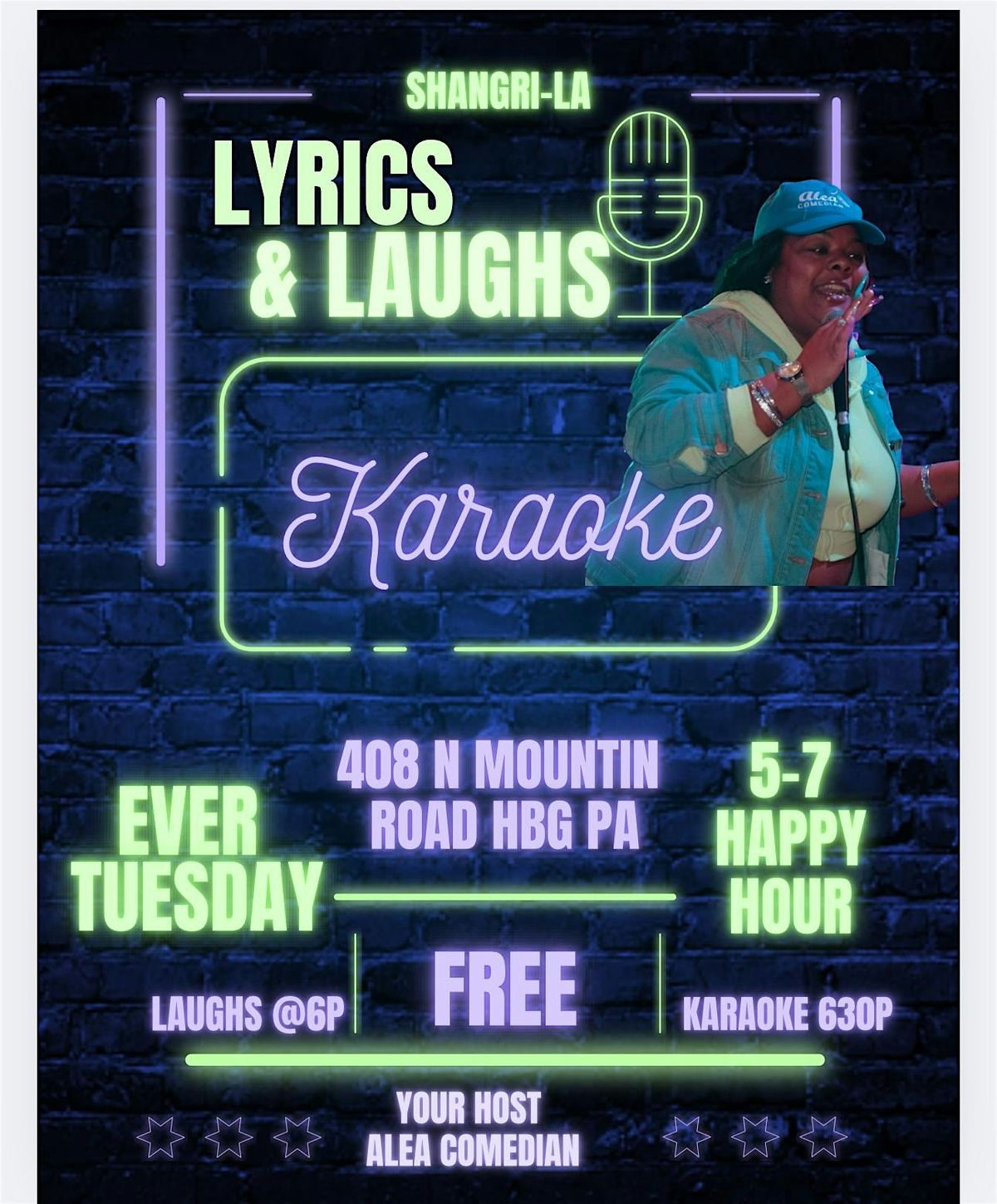 Lyrics and laughs karaoke night