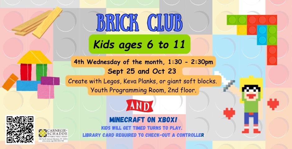 Brick Club, Ages 6 to 11