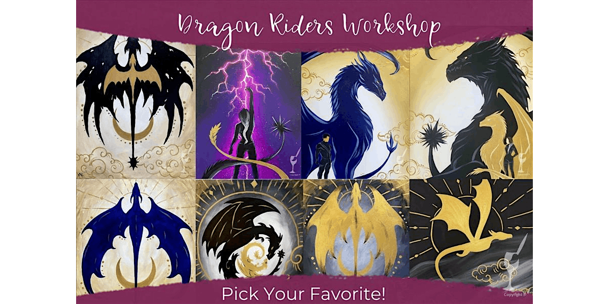 Favorite Magic Dragon Flight - Paint and Sip in New Braunfels | Classpop!\u2122