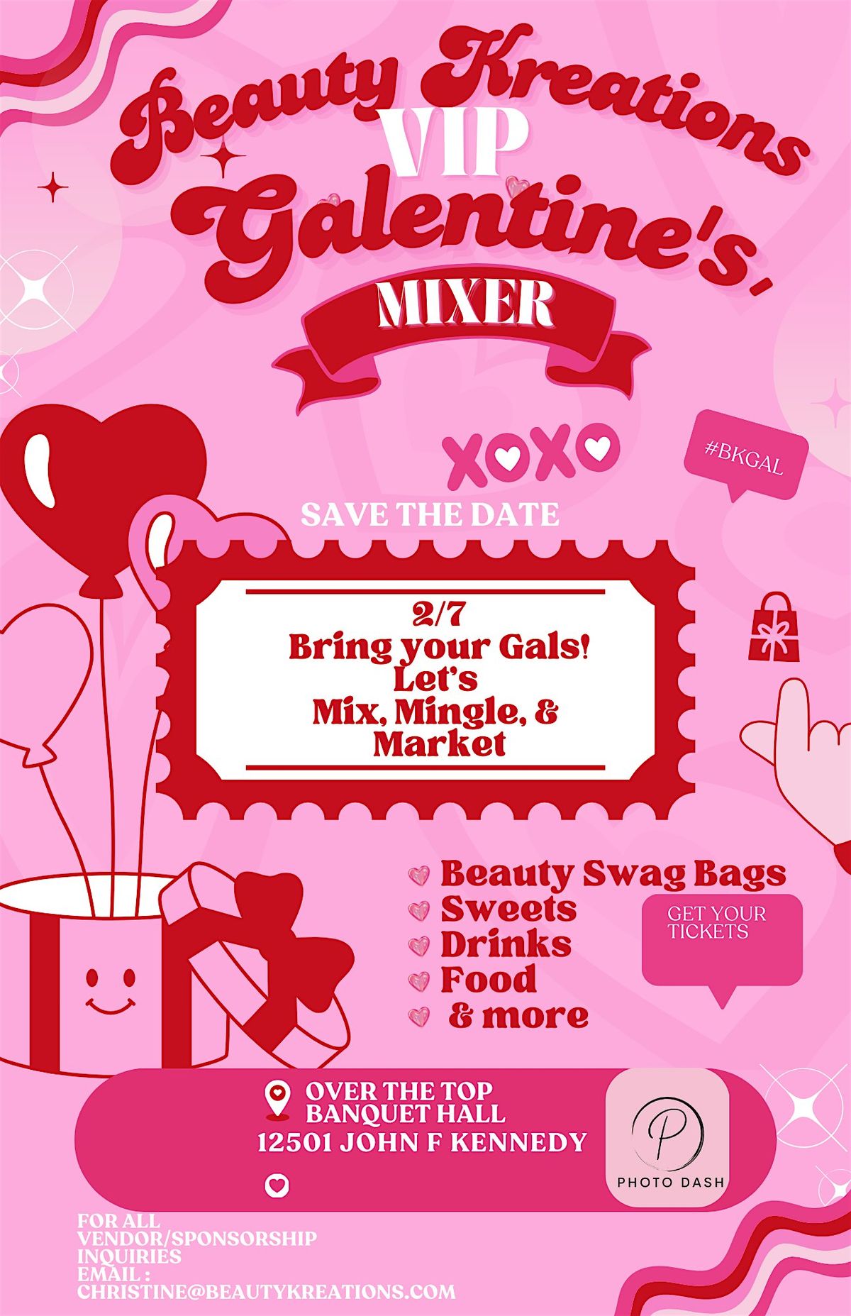 BEAUTY KREATIONS VIP GALENTINES MIXER