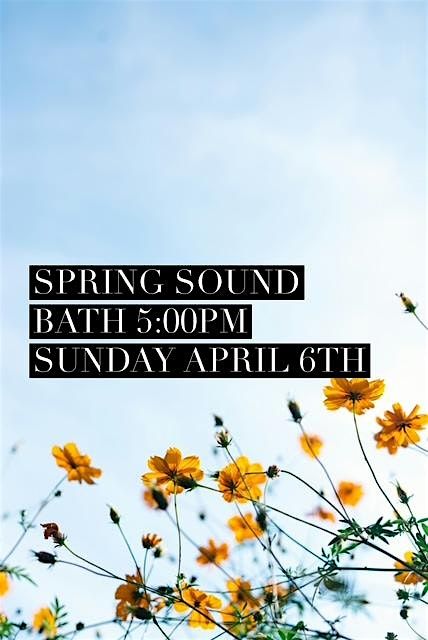 Spring Sound Experience