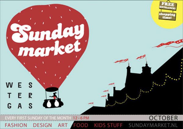 Sunday Market Westergas - oktober editie