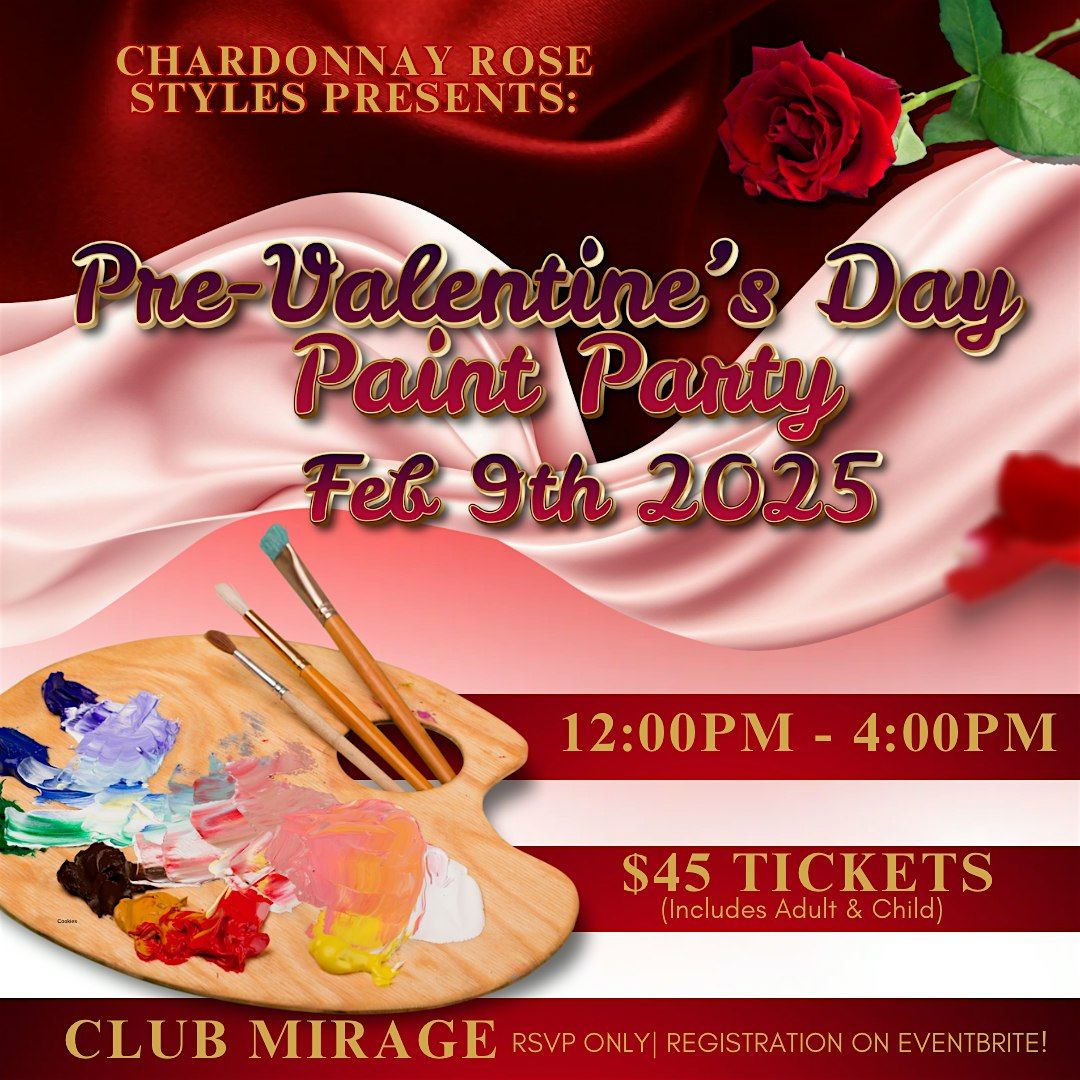 Pre Valentine\u2019s Day Paint Party