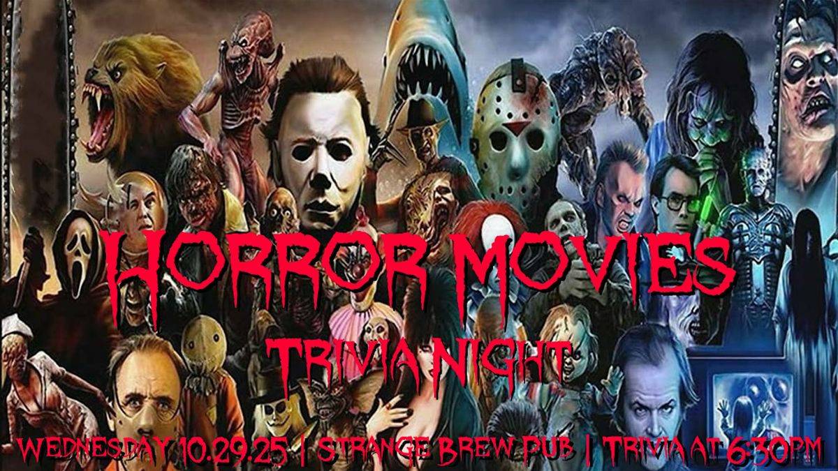 Horror Movies Trivia Night