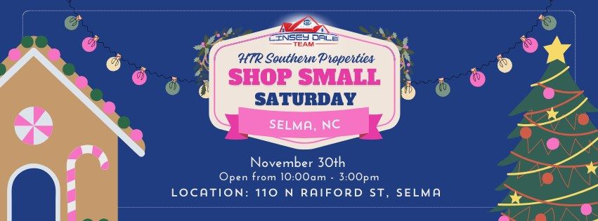 Shop Small Saturday!!! Downtown Selma, Christmas Market