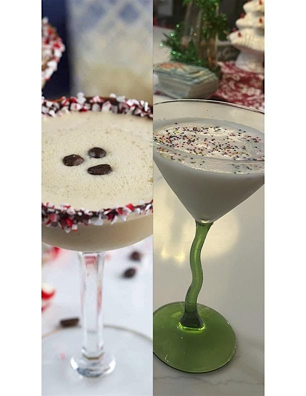 Holiday Martini Class with Allie in our Holiday Cocktail lounge