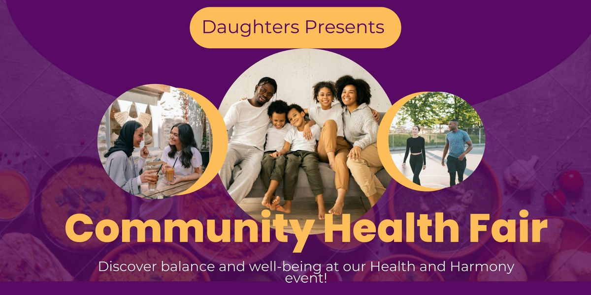 Daughters Community Health Fair