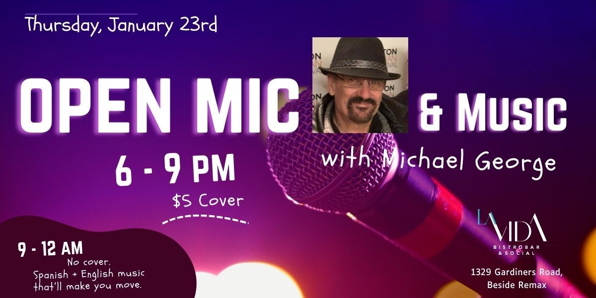 Open Mic & Music with Michael George