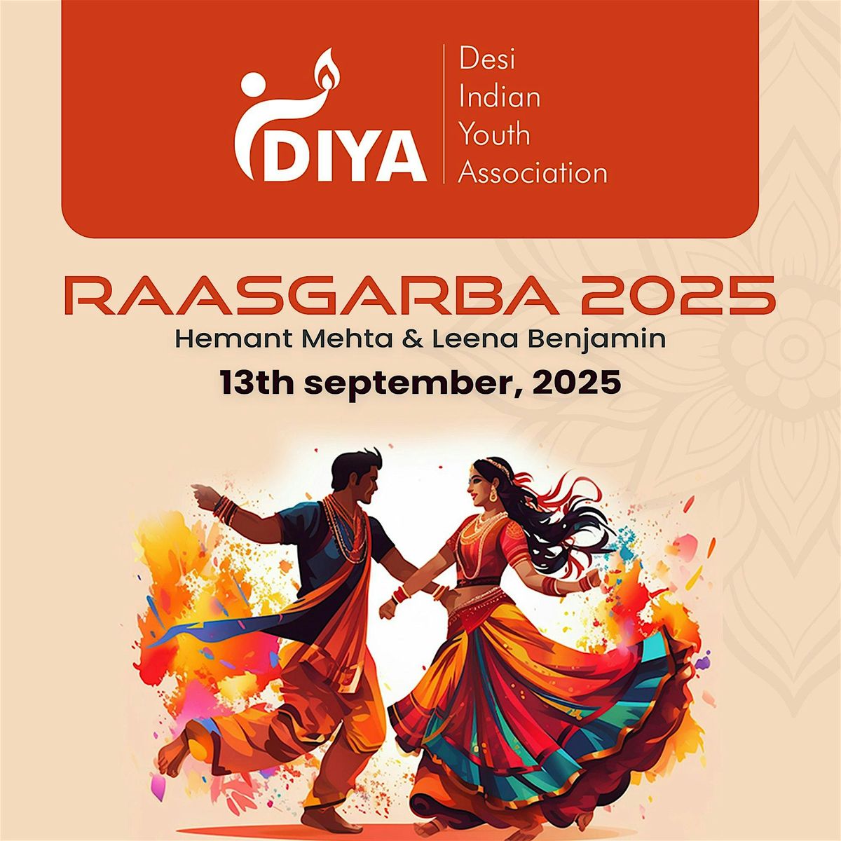 RAASGARBA 2025 with Hemant Mehta & Leena Benjamin Live Performance