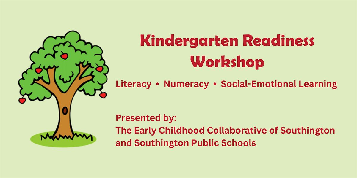 Southington Kindergarten Readiness Workshop - 2025