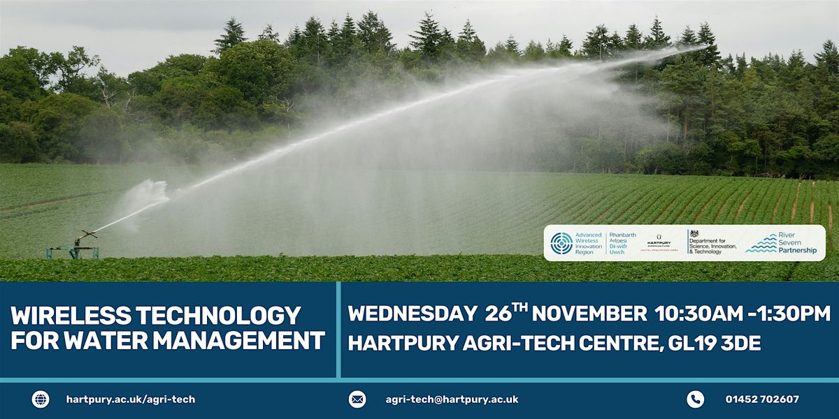 Wireless Technology for Water Management