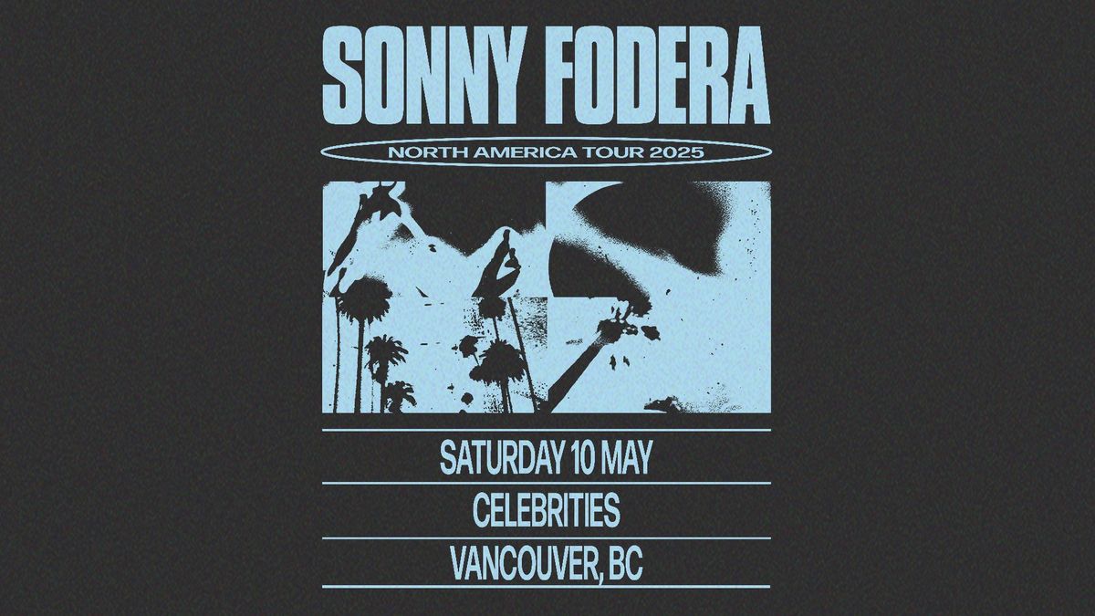 Sonny Fodera \u2013 North America Tour 2025