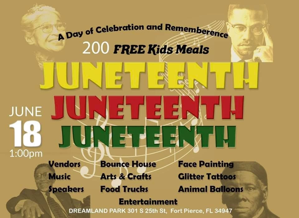 Juneteenth freedom fest, 301 S 25th St, Fort Pierce, FL 34947, United ...