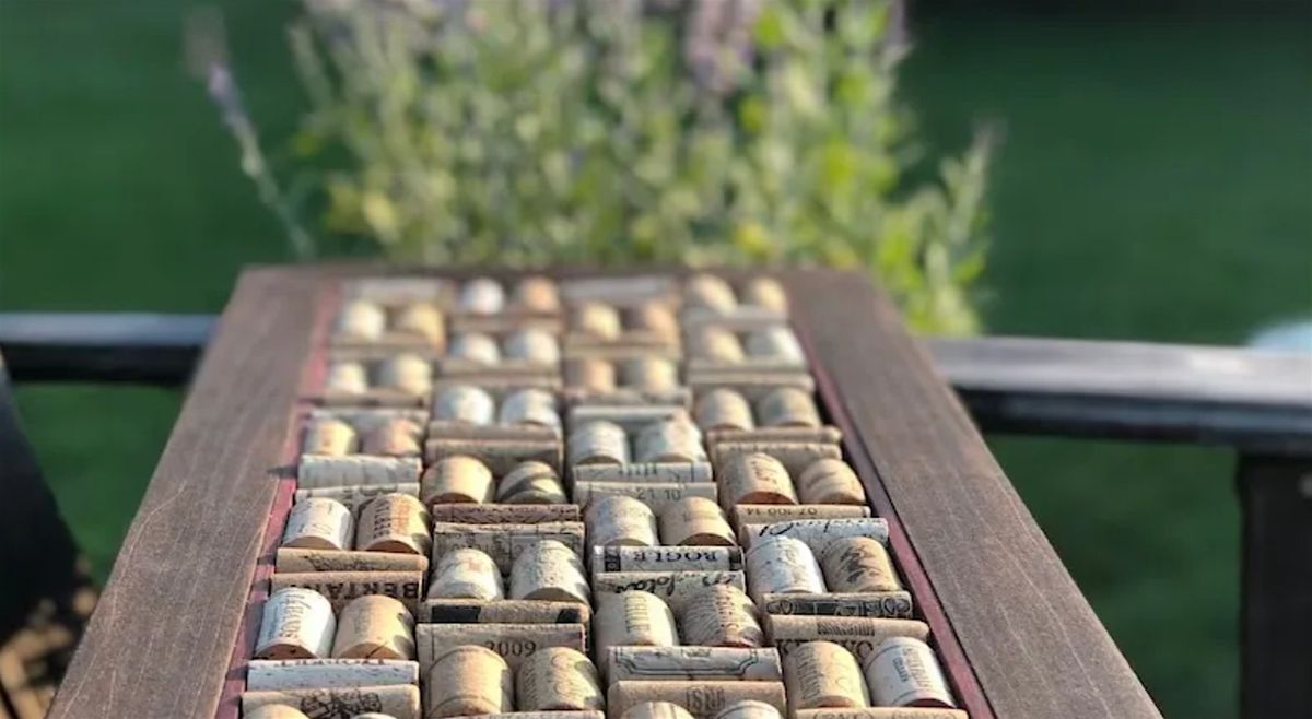 Wine Cork Serving Tray Workshop