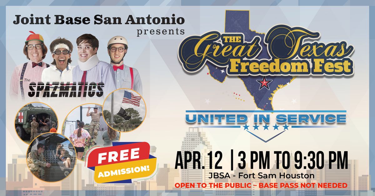 2025 JBSA Great Texas Freedom Fest (JBSA-Fort Sam Houston Open House)