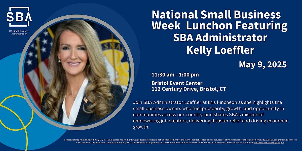 NSBW 2025 Luncheon featuring SBA Administrator Kelly Loeffler
