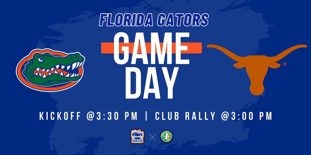 Florida Gators vs Texas Longhorns Official Watch Party