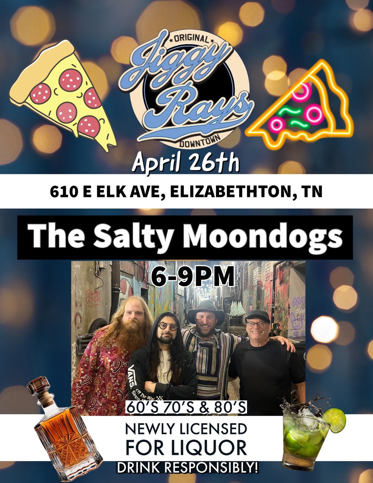 The Salty Moondogs at Jiggy Rays