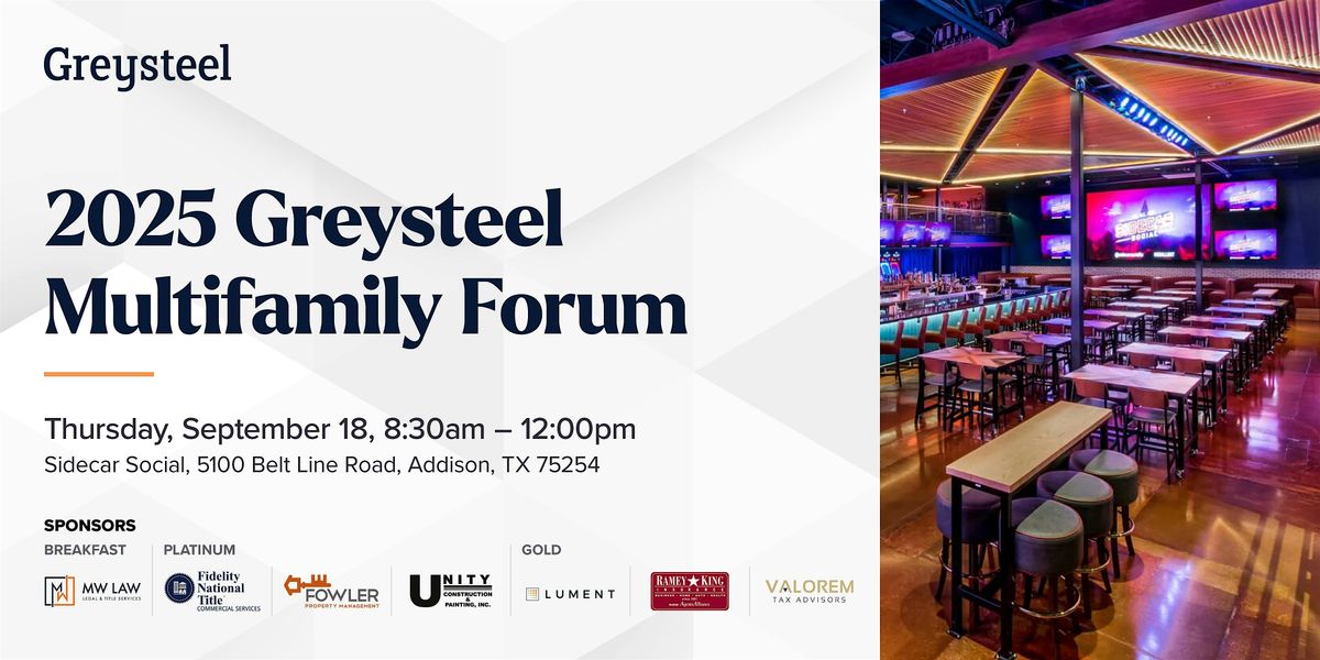 Greysteel Multifamily Forum