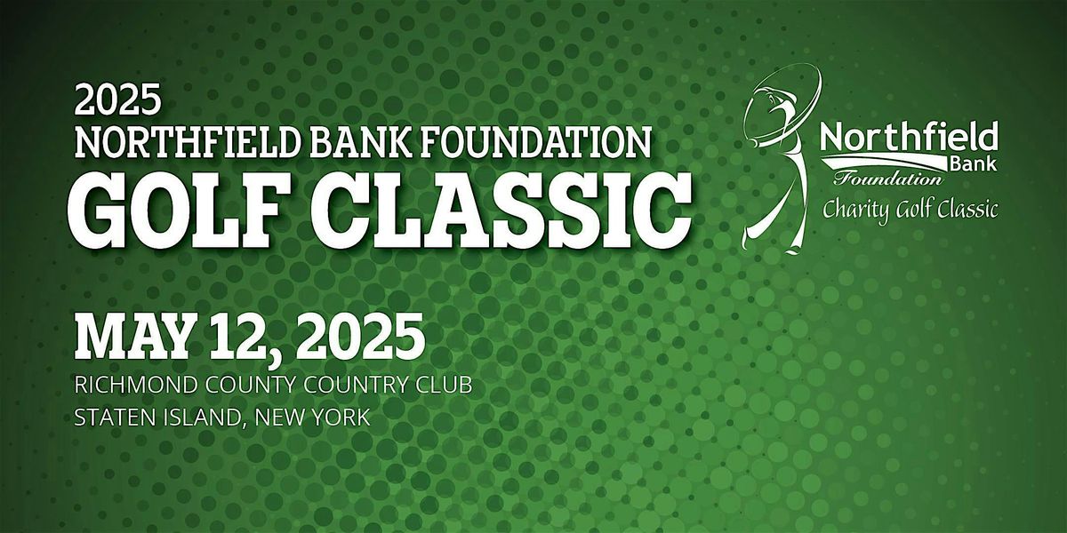 2025 Northfield Bank Foundation Charity Golf Classic!