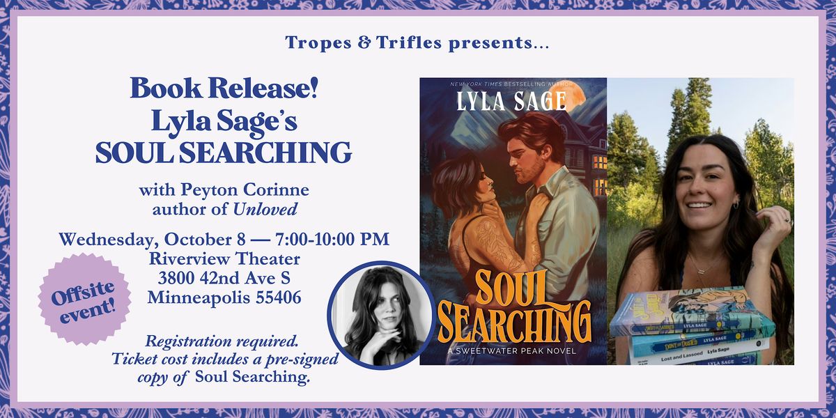 Book Release! Lyla Sage's SOUL SEARCHING