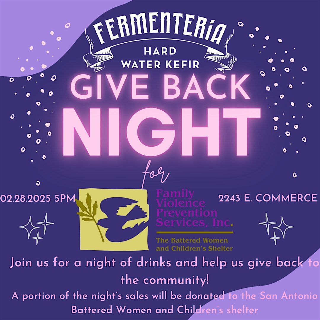 Give Back Night for FVPS at Fermenteria!