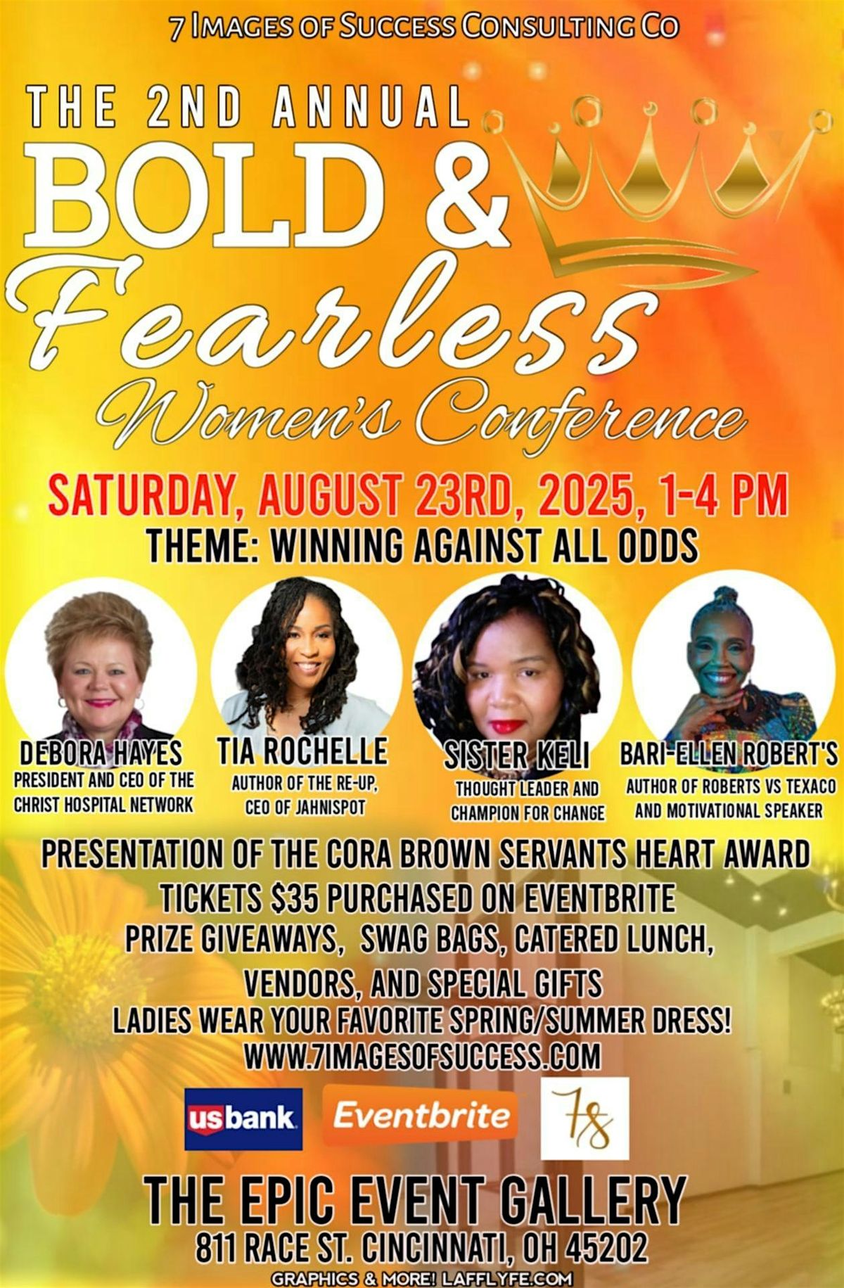 The 2nd Annual BOLD AND FEARLESS WOMEN'S CONFERENCE