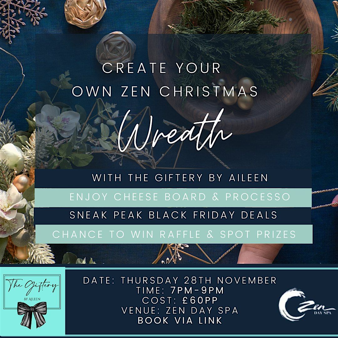 Christmas wreath workshop