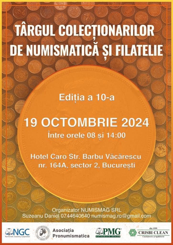 Targul colectionarilor de Numismatica si Filatelie din Bucuresti