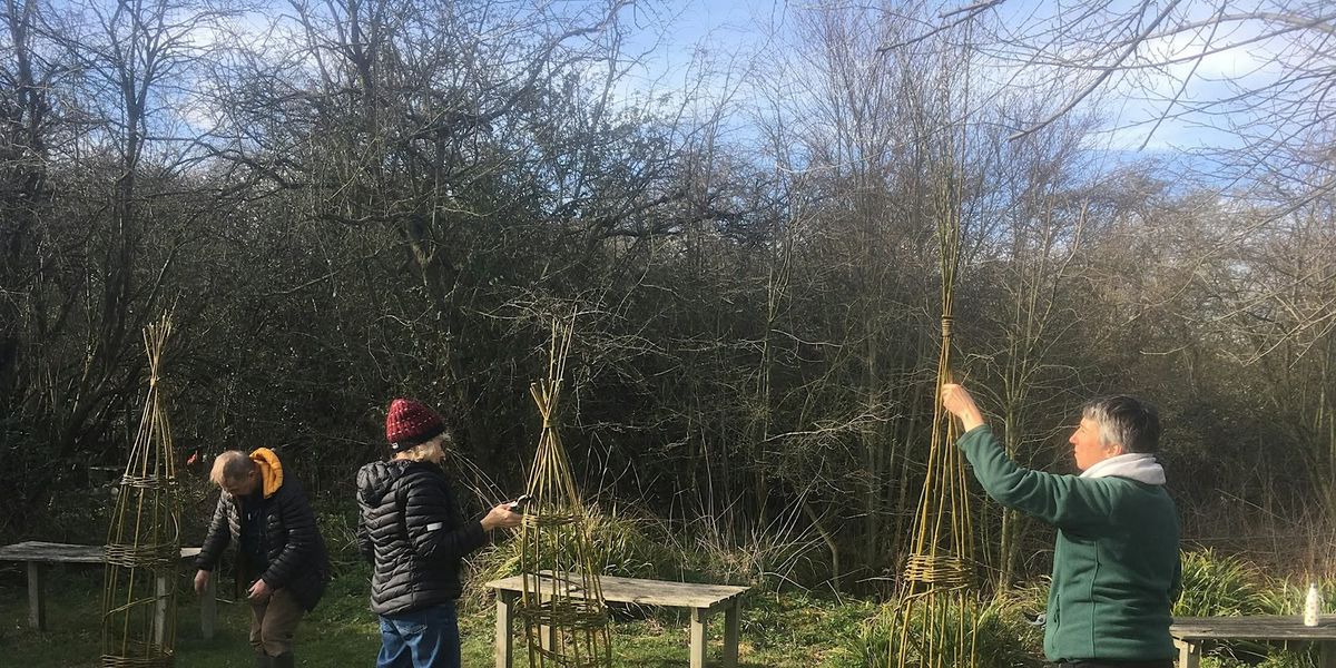 Adult Workshop: Willow Obelisks for Beginners - Sutton Courtenay, Thursday 24 April