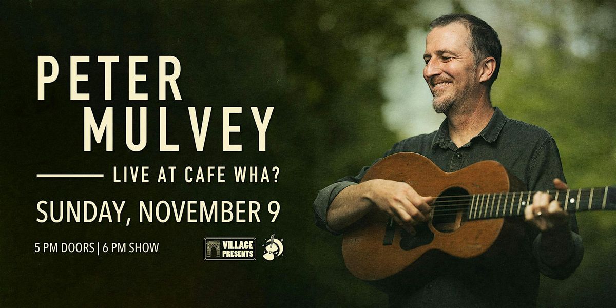 Peter Mulvey