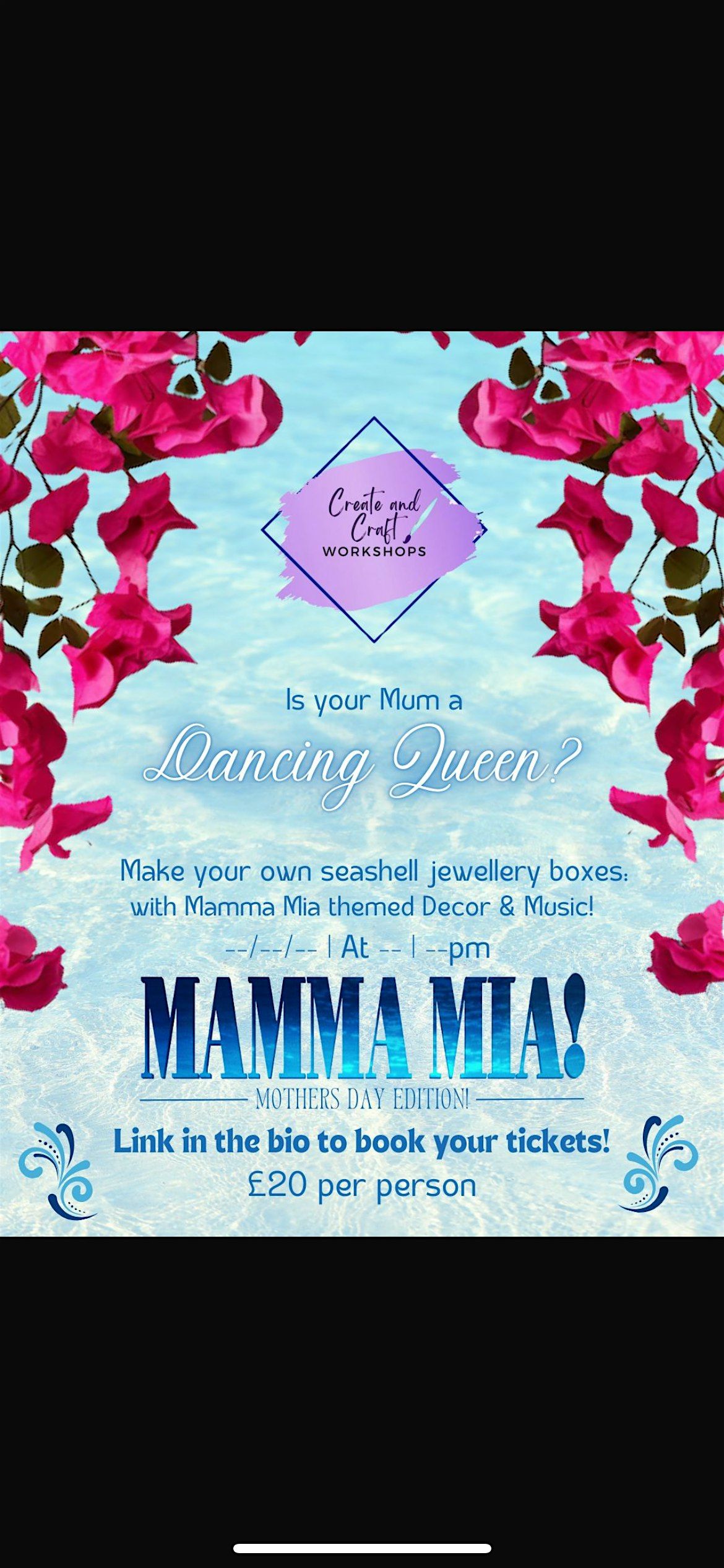 Mamma Mia Mothers Day - Seashell Jewellery Box Making