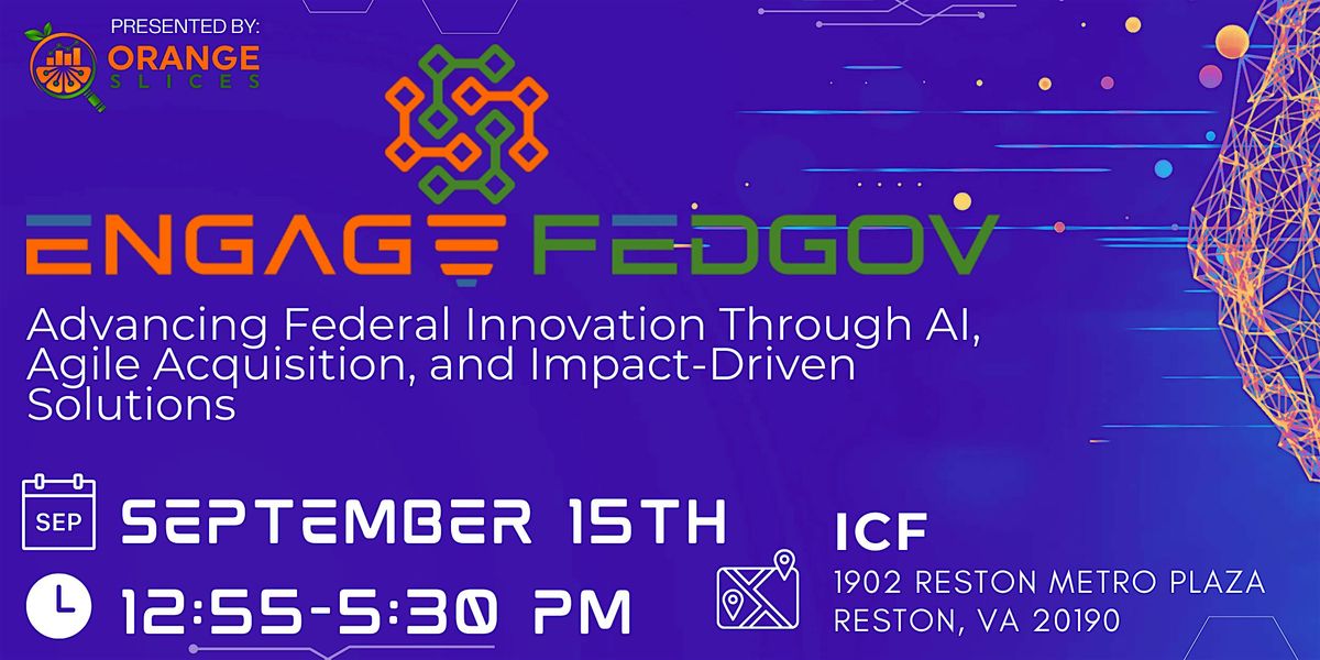 Engage FedGov: Advancing Federal Innovation - AI, Acquisition and Strategy