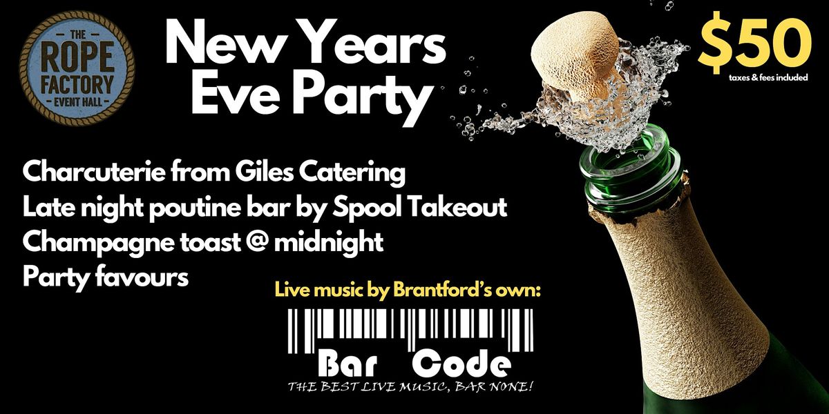 New Years Eve Party @ The Rope Factory