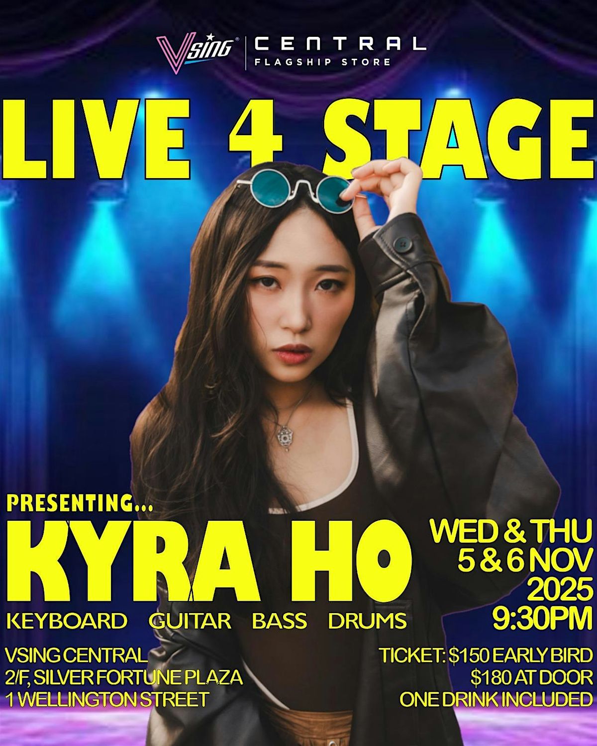 KYRA HO - LIVE 4 STAGE - Live Band Show