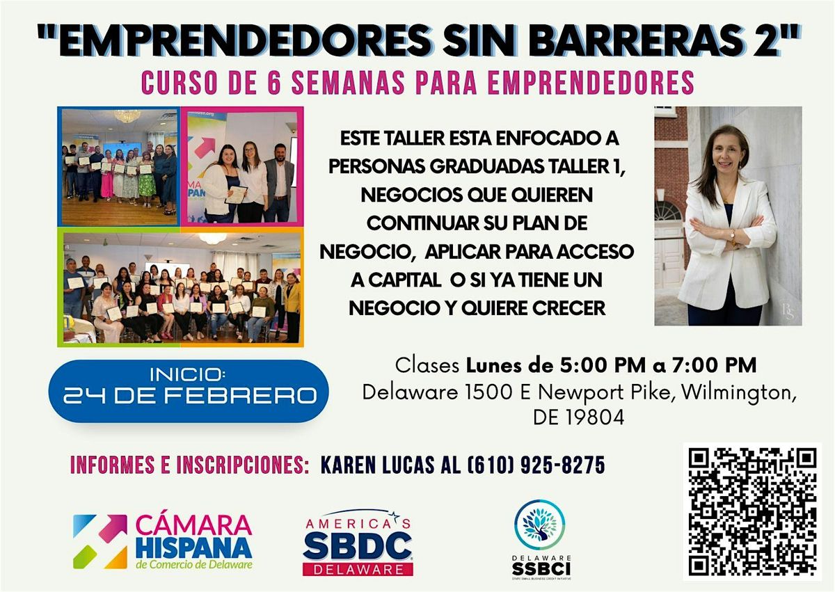 Clases emprendedores Sin Barreras