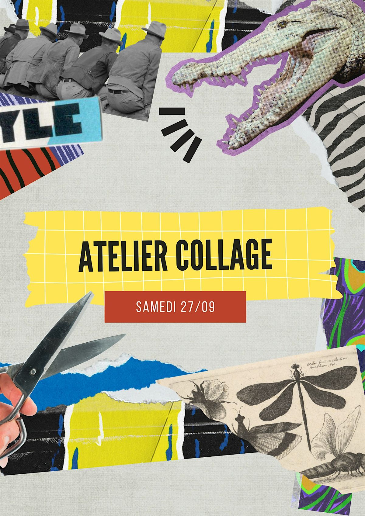 Atelier Collage pour les d\u00e9butants