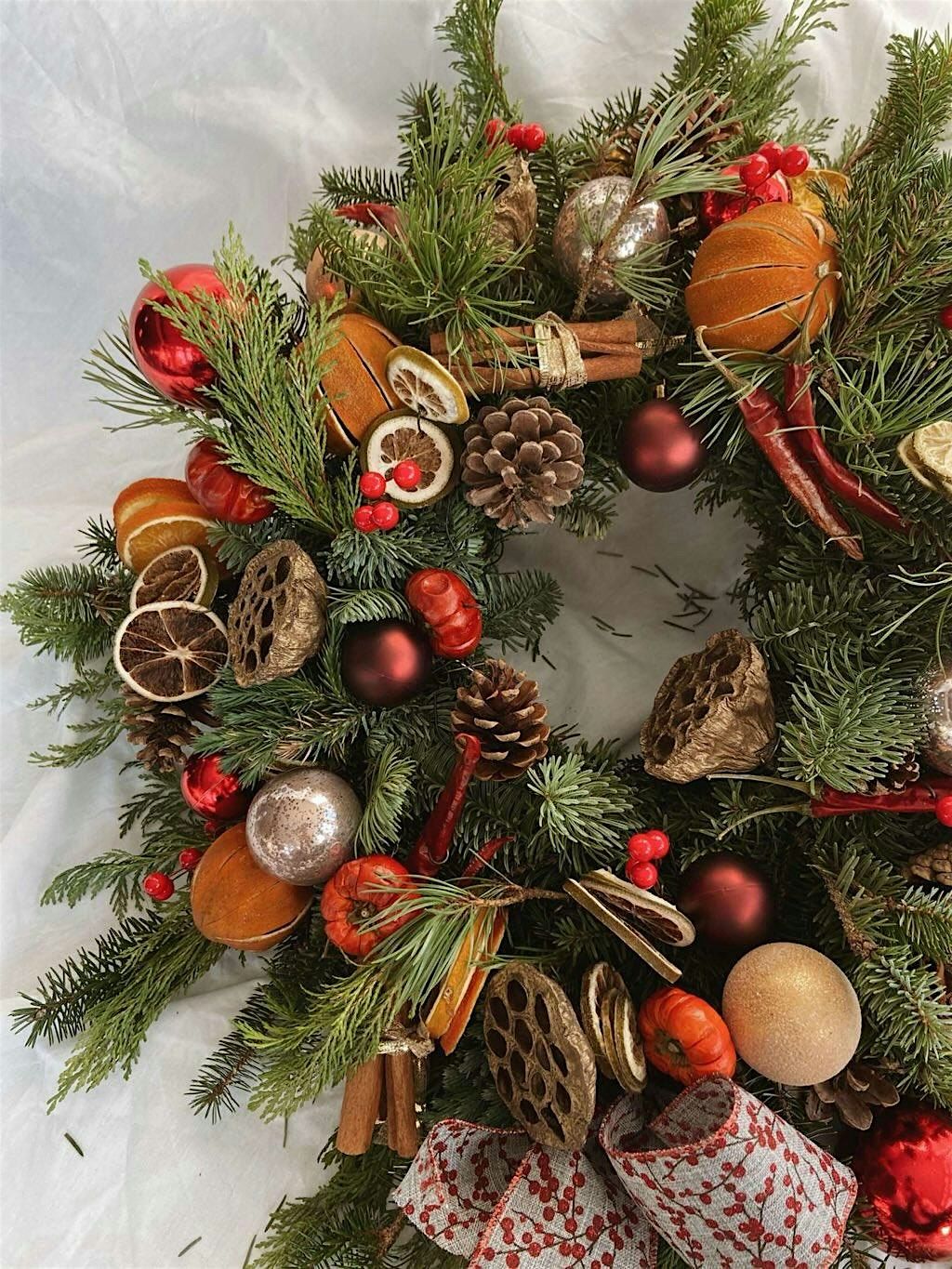 Boozy Wreath Making