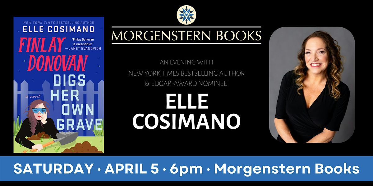 An evening with New York Times Bestselling Author Elle Cosimano