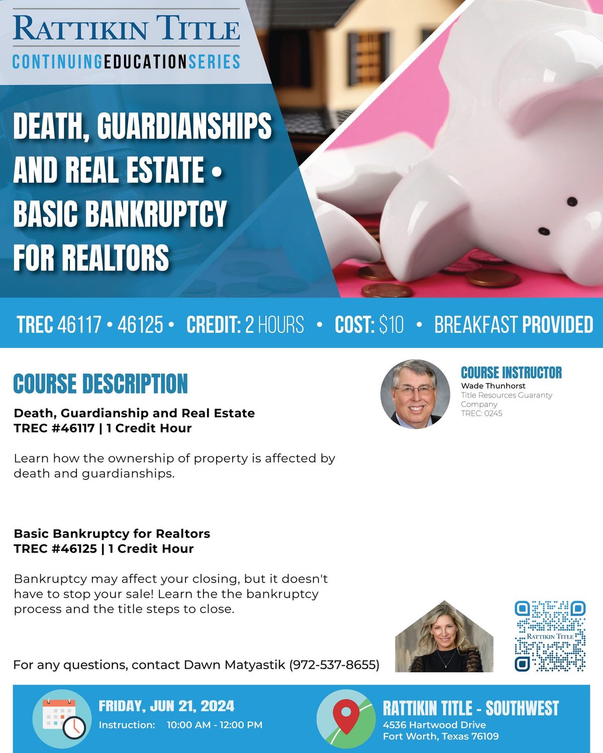 Death, Guardianships and Real Estate \u2022 Basic Bankruptcy for Realtors