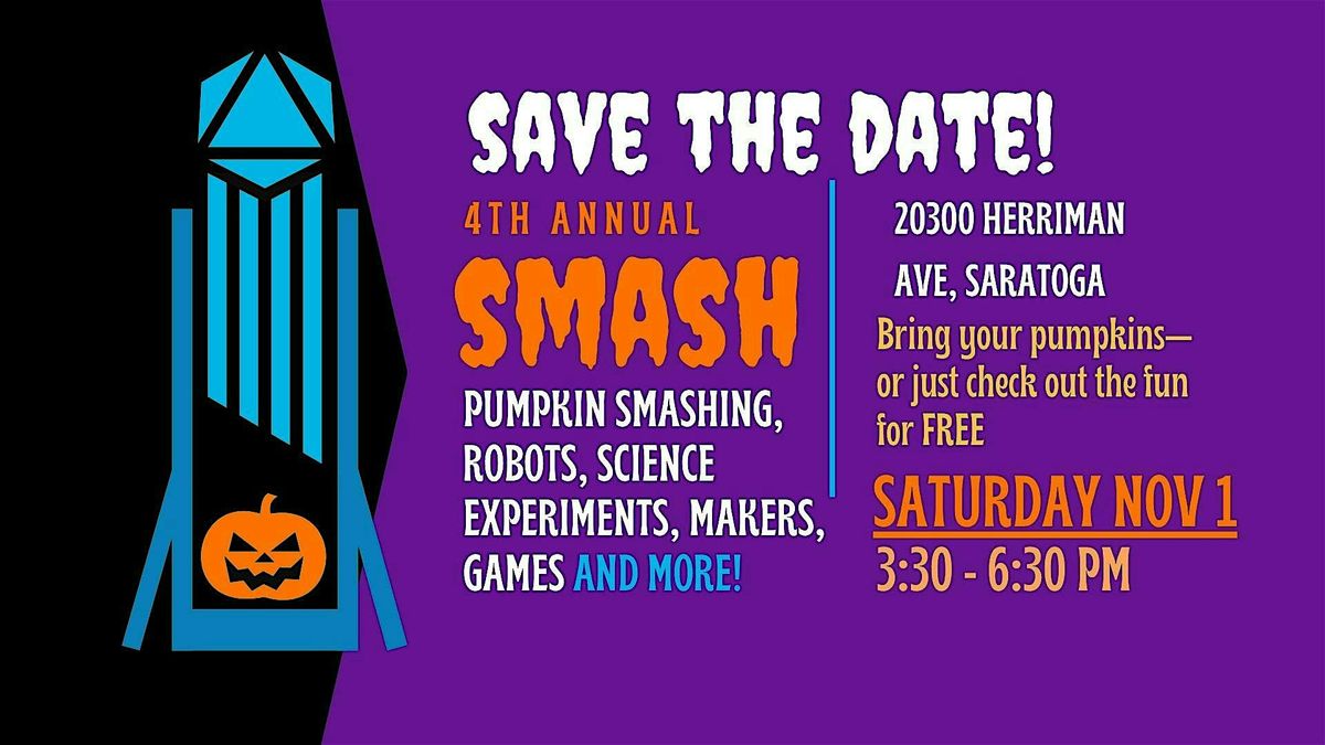 FREE STEM Pumpkin Smash Event for Kids!