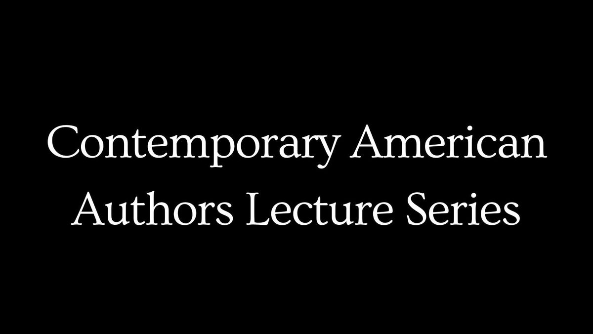 36th Contemporary American Author Lecture with Percival Everett