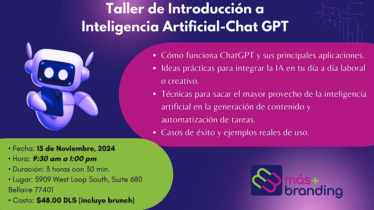 Taller de Introduccion a IA con Chat GPT