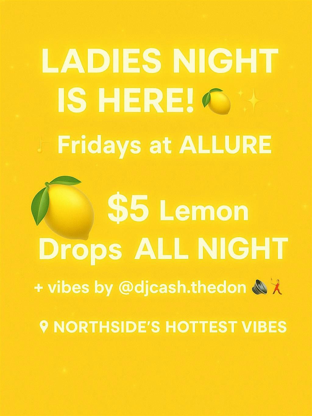 LADIES & LEMON DROPS