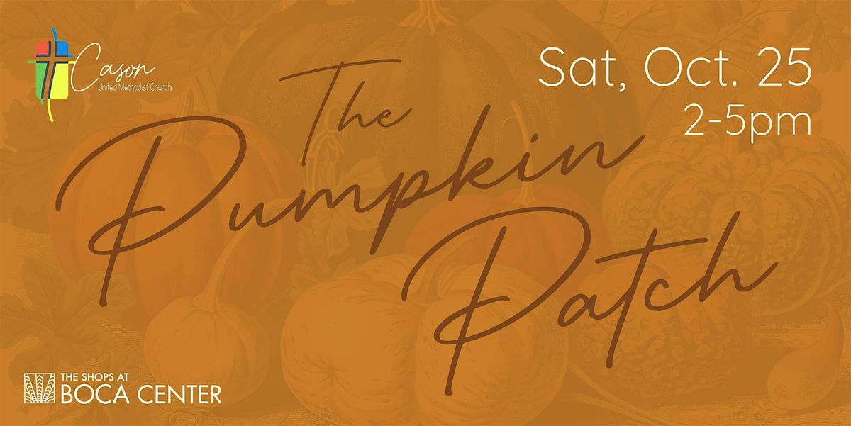 Pop Up Pumpkin Patch at Boca Center