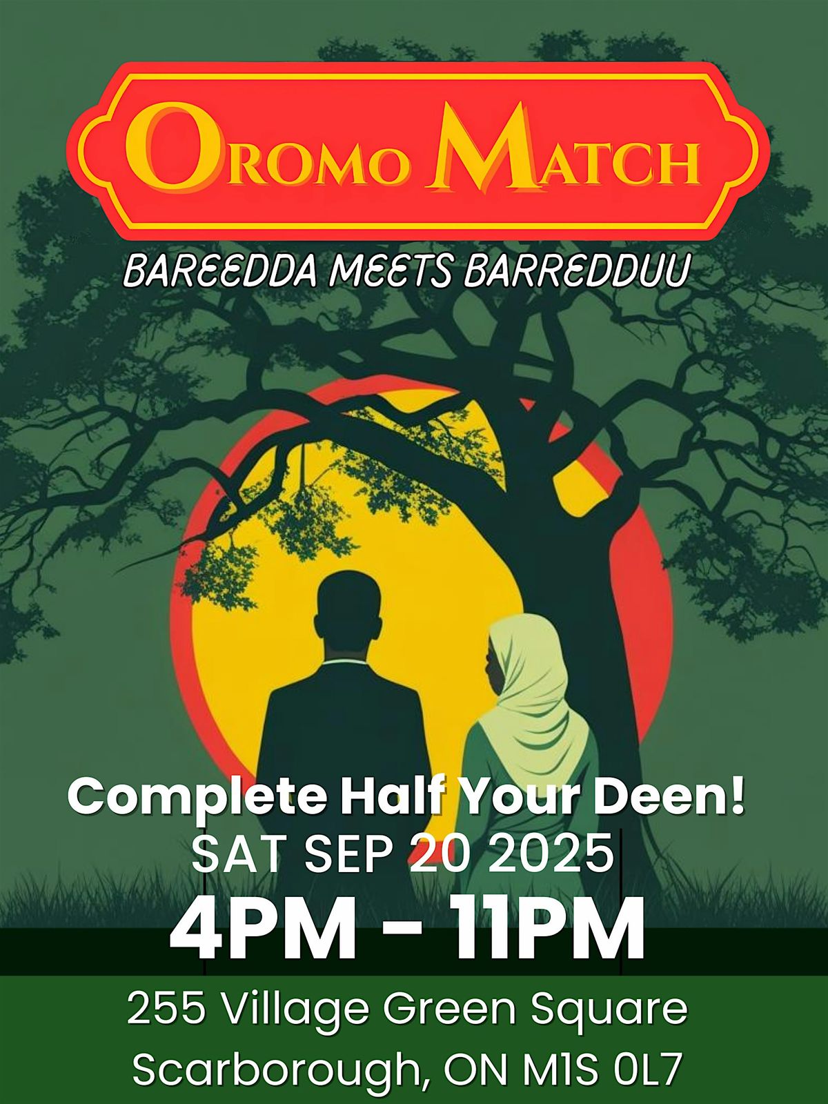 OromoMatch: Complete Half Your Deen!