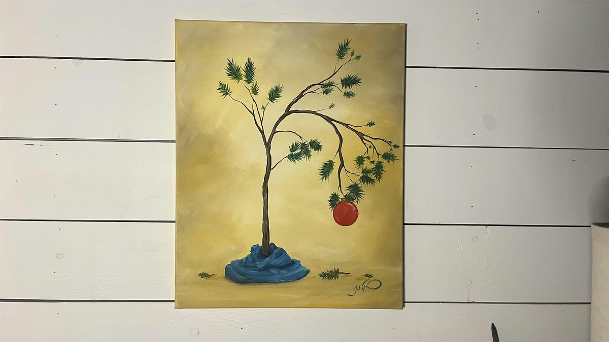 A Paint Lesson ~ Charlie Brown Tree