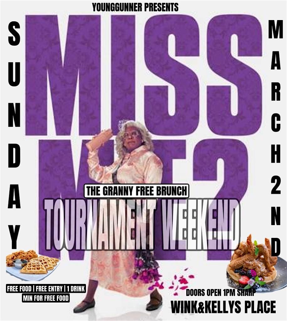 GRANNY FREE BRUNCH TOURNAMENT WEEKEND